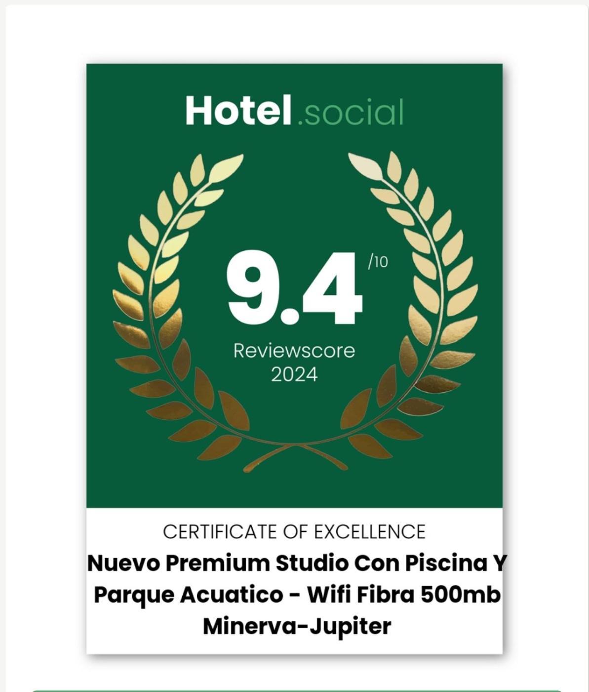Premium Studio Minerva 103 Con Piscina Y Parque Acuatico Benalmádena Eksteriør bilde